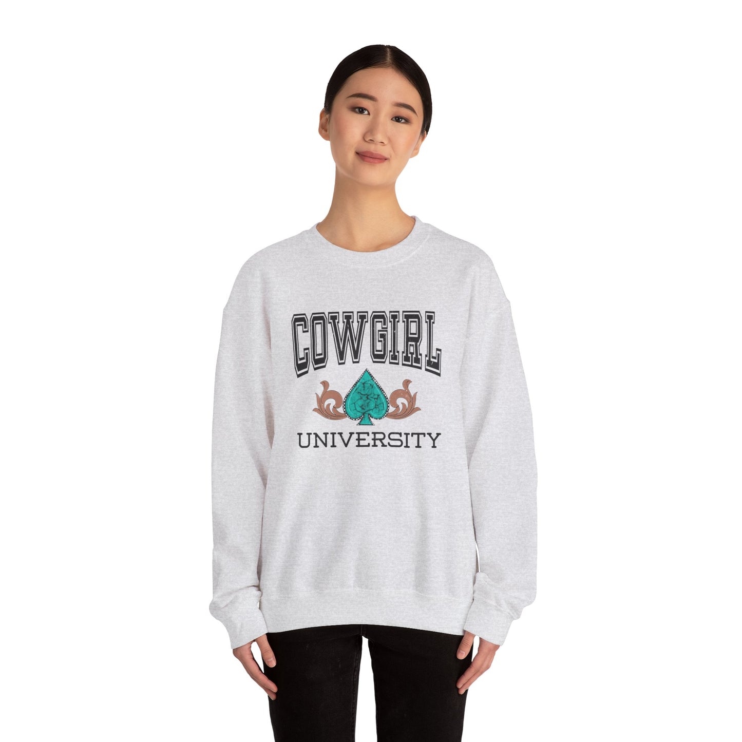 Cowgirl University Crew Neck