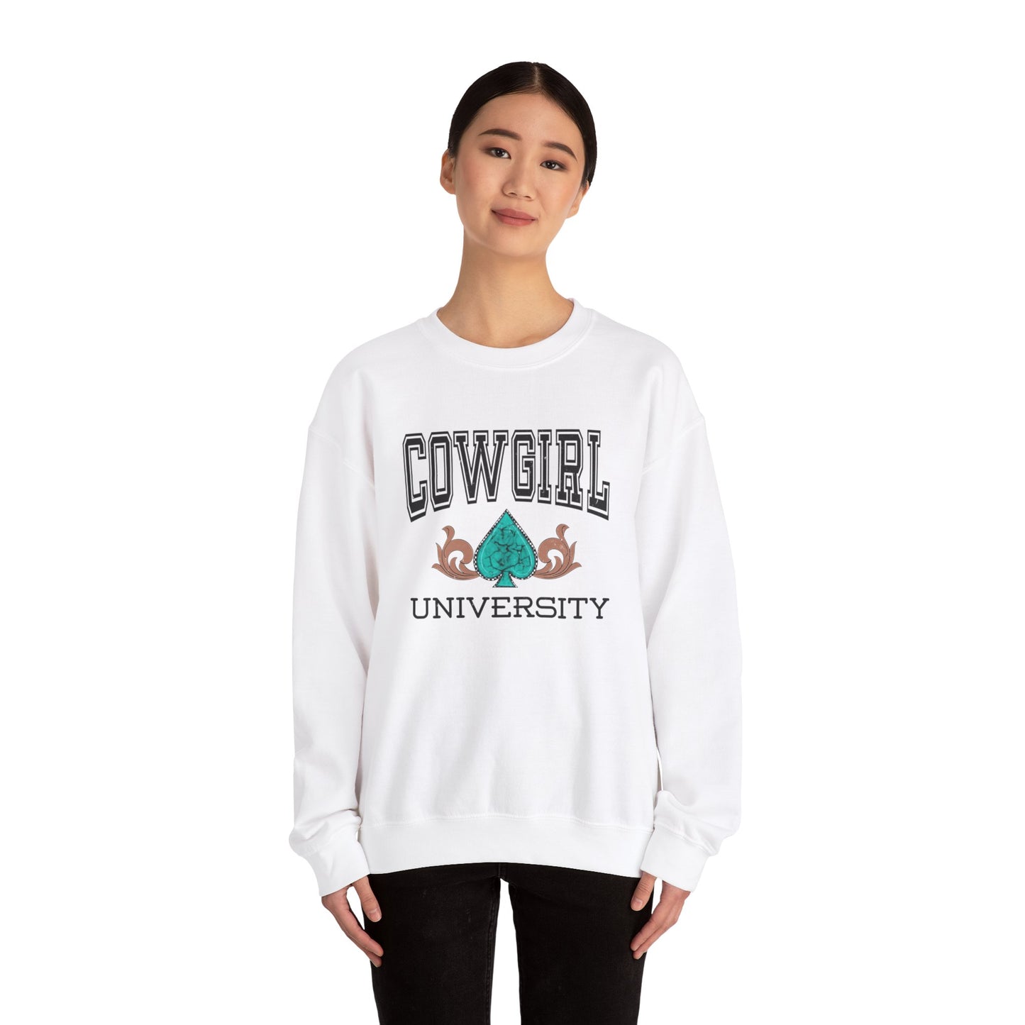Cowgirl University Crew Neck
