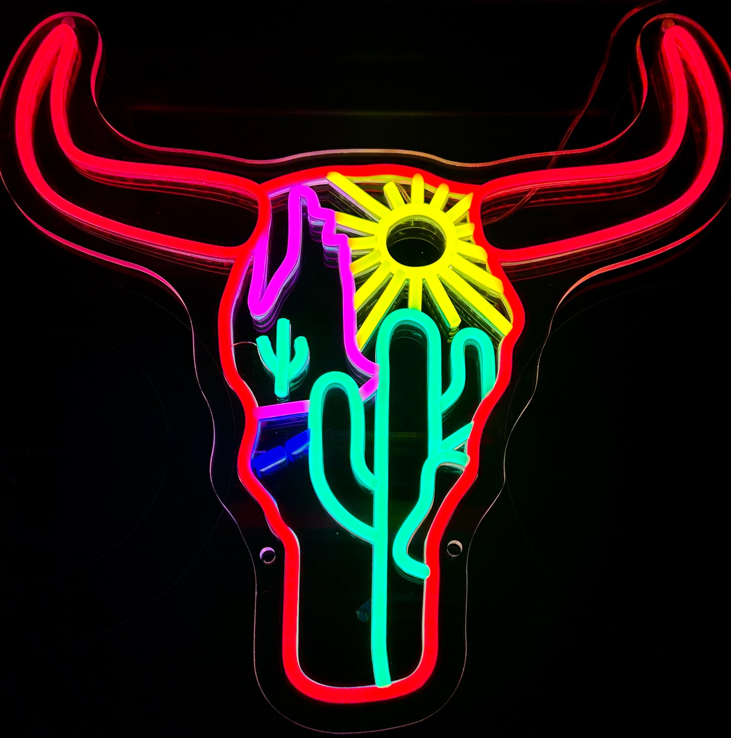 Custom Neon Sign Mockup & Quote Only