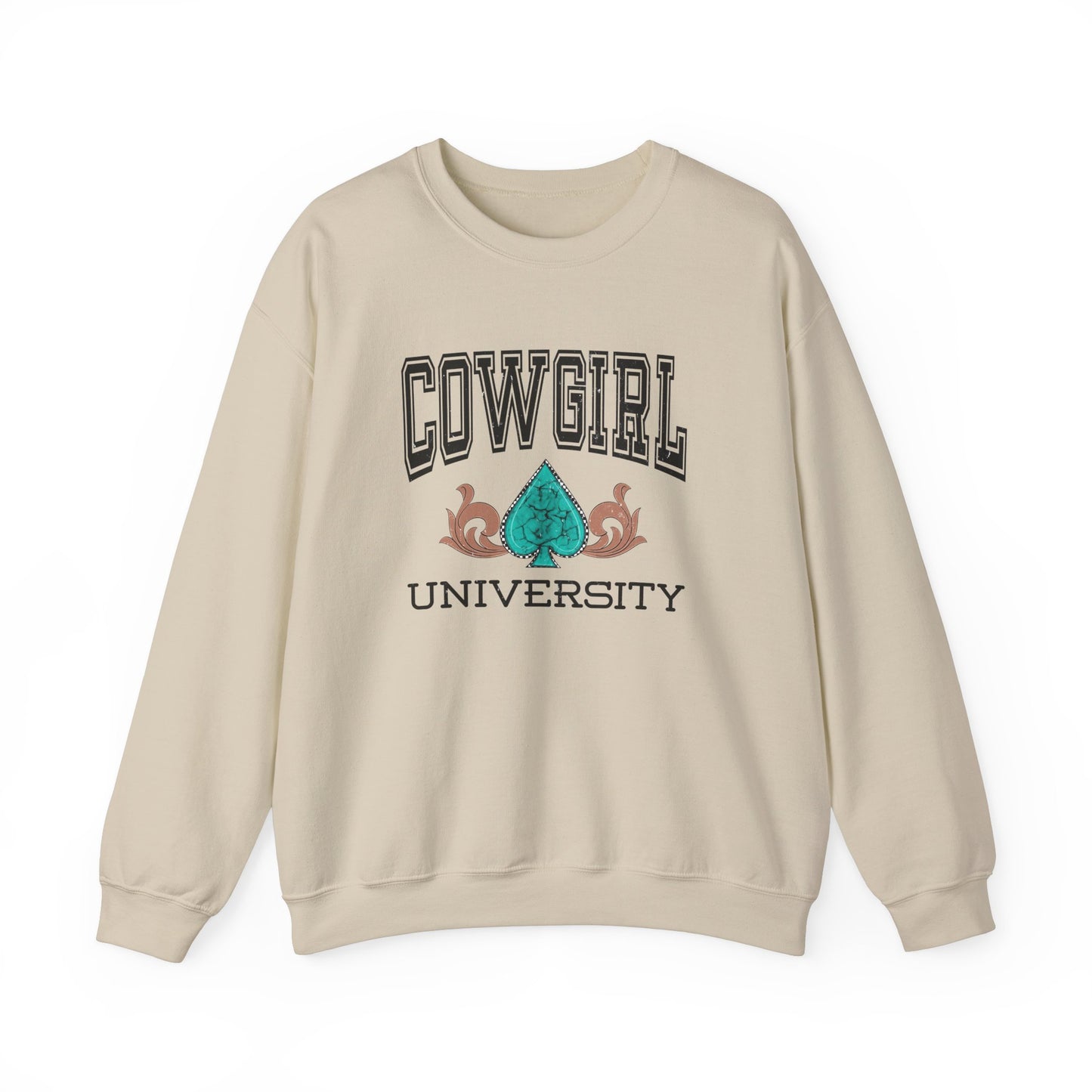 Cowgirl University Crew Neck