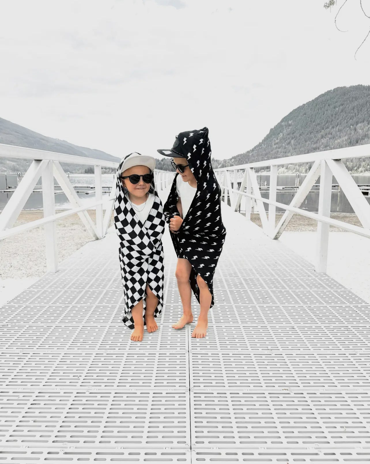 Checkmate Hooded Towel