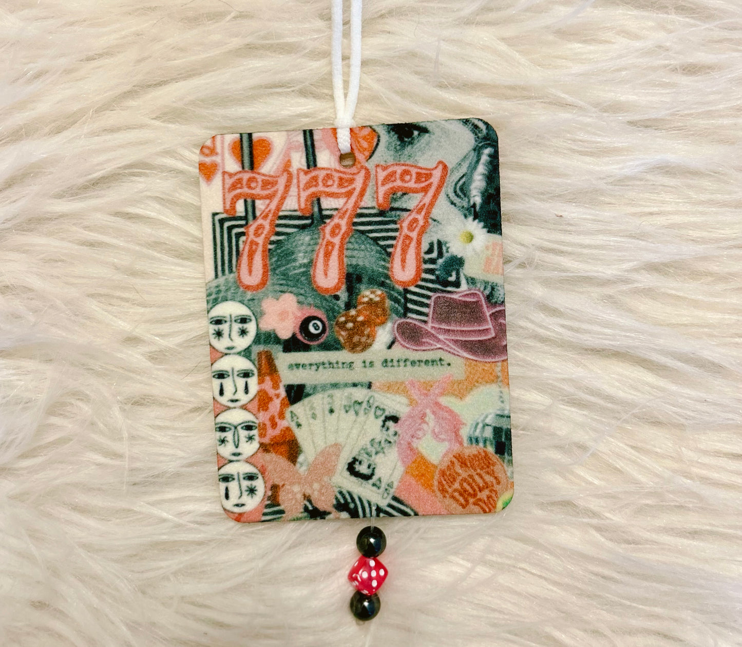 Roll the Dice Car Feltie