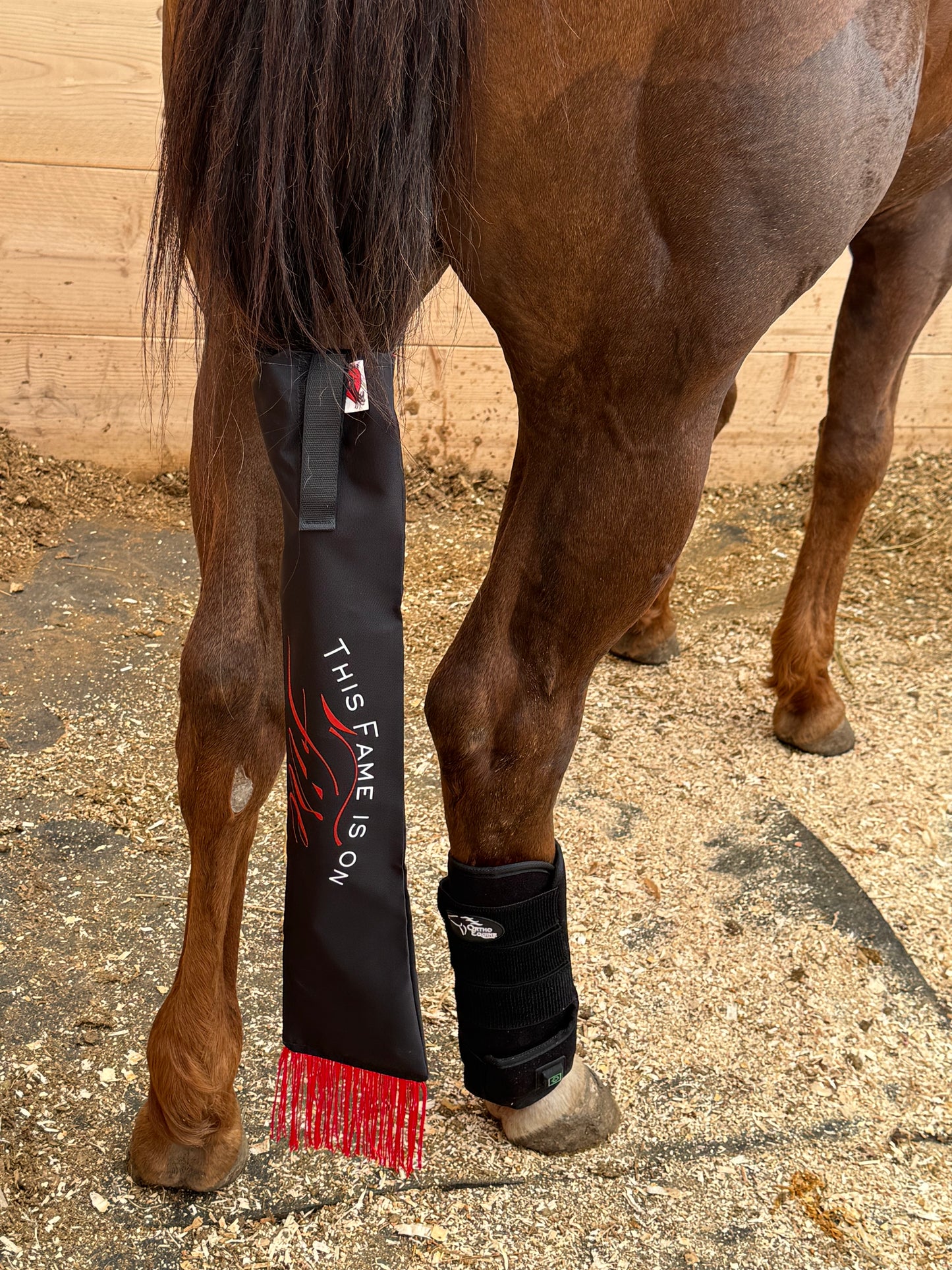7E Performance Horses Canvas Tail Bag with Fringe