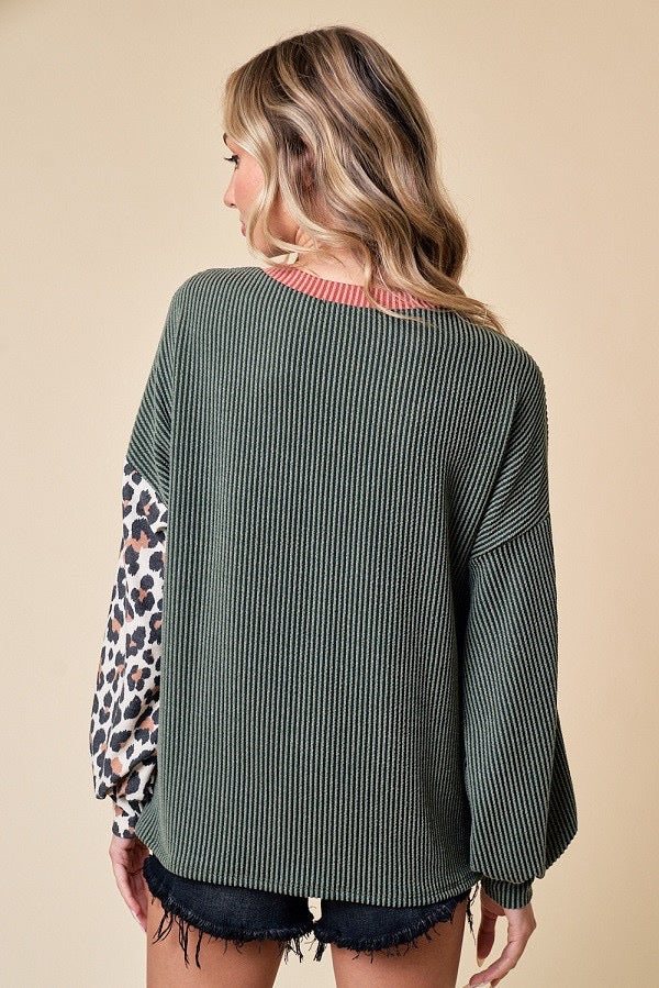 The Hannah Color Block Top