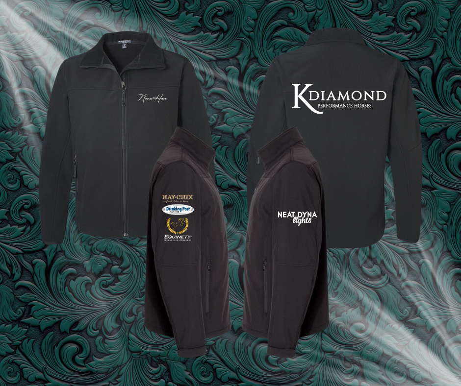 K Diamond Performance Horses Soft Shell Jacket