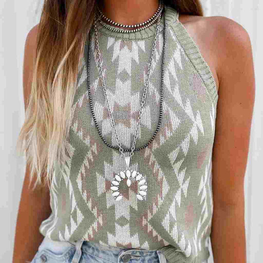 The Luna Aztec Tank Front