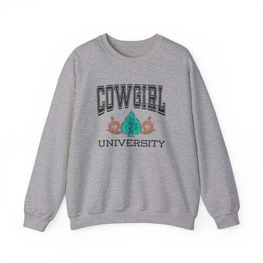 Cowgirl University Crew Neck