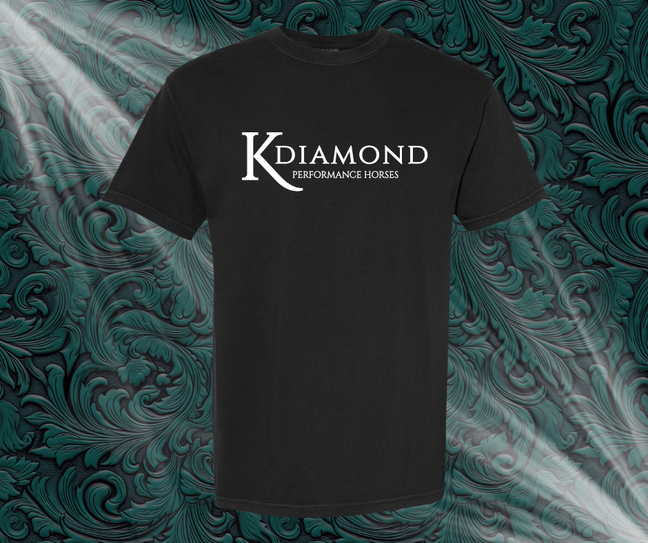 K Diamond Performance Horses Comfort Tee