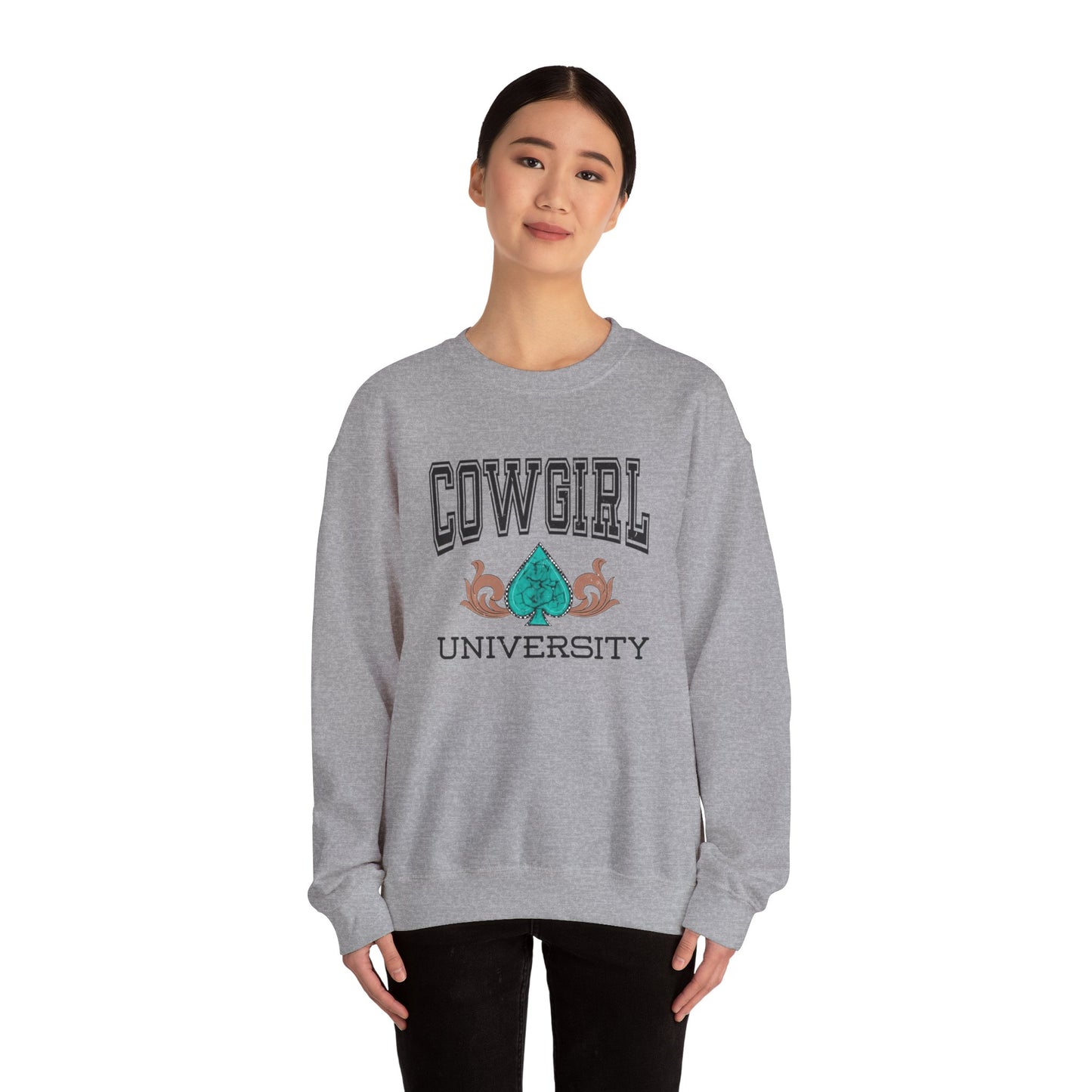 Cowgirl University Crew Neck