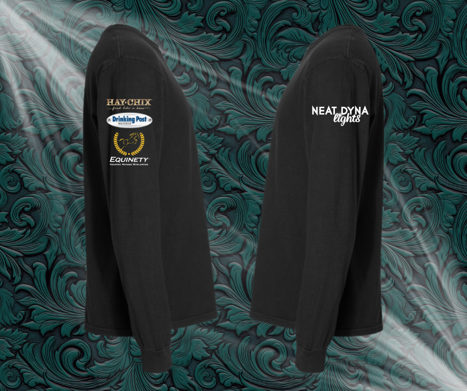 K Diamond Performance Horses Long Sleeve Comfort Tee