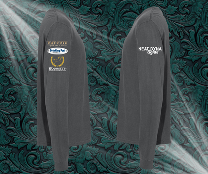 K Diamond Performance Horses Long Sleeve Comfort Tee