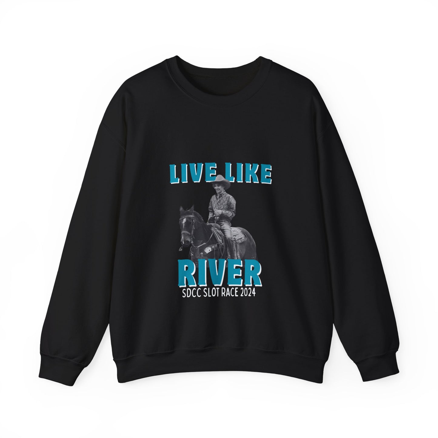 Live Like River Unisex Crewneck Sweatshirt