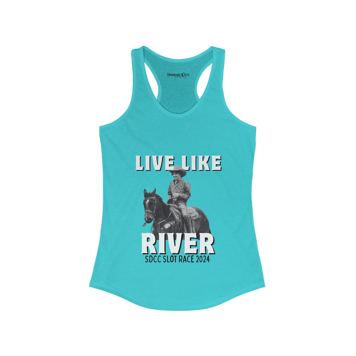 Live Like River Racer Back Tank