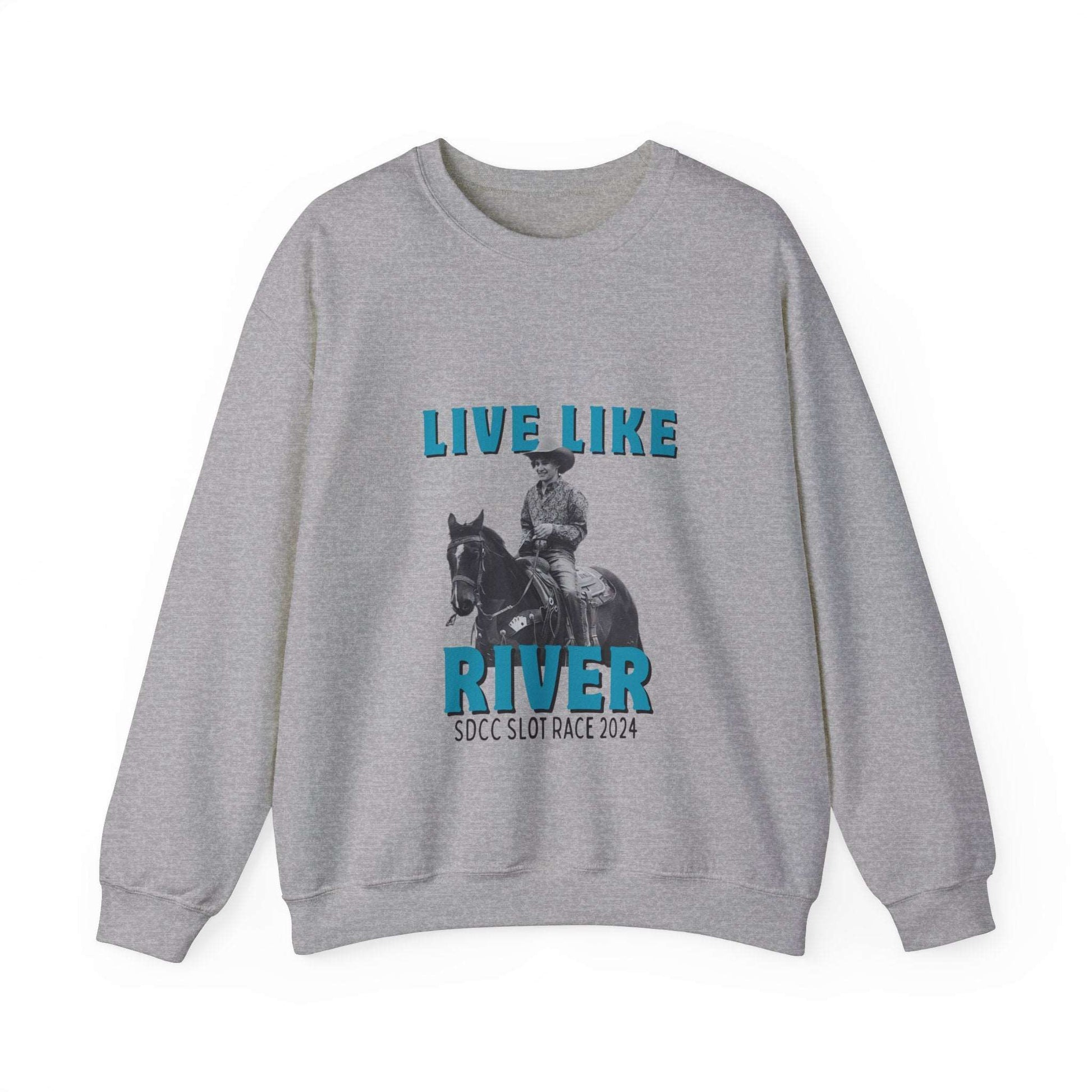 Live Like River Unisex Crewneck Sweatshirt