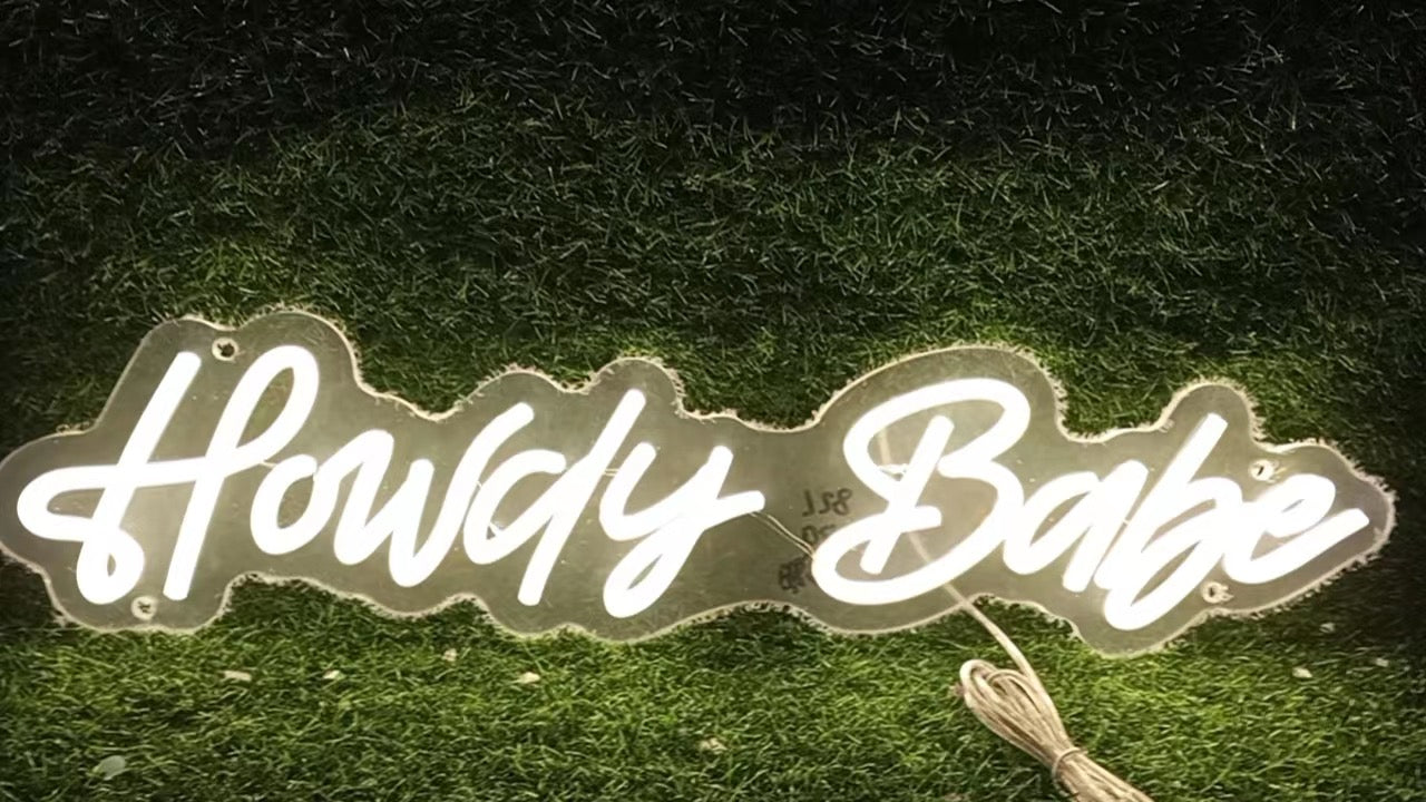 Custom Neon Sign Mockup & Quote Only