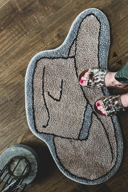 Rodeo Rug | Cowboy Hat