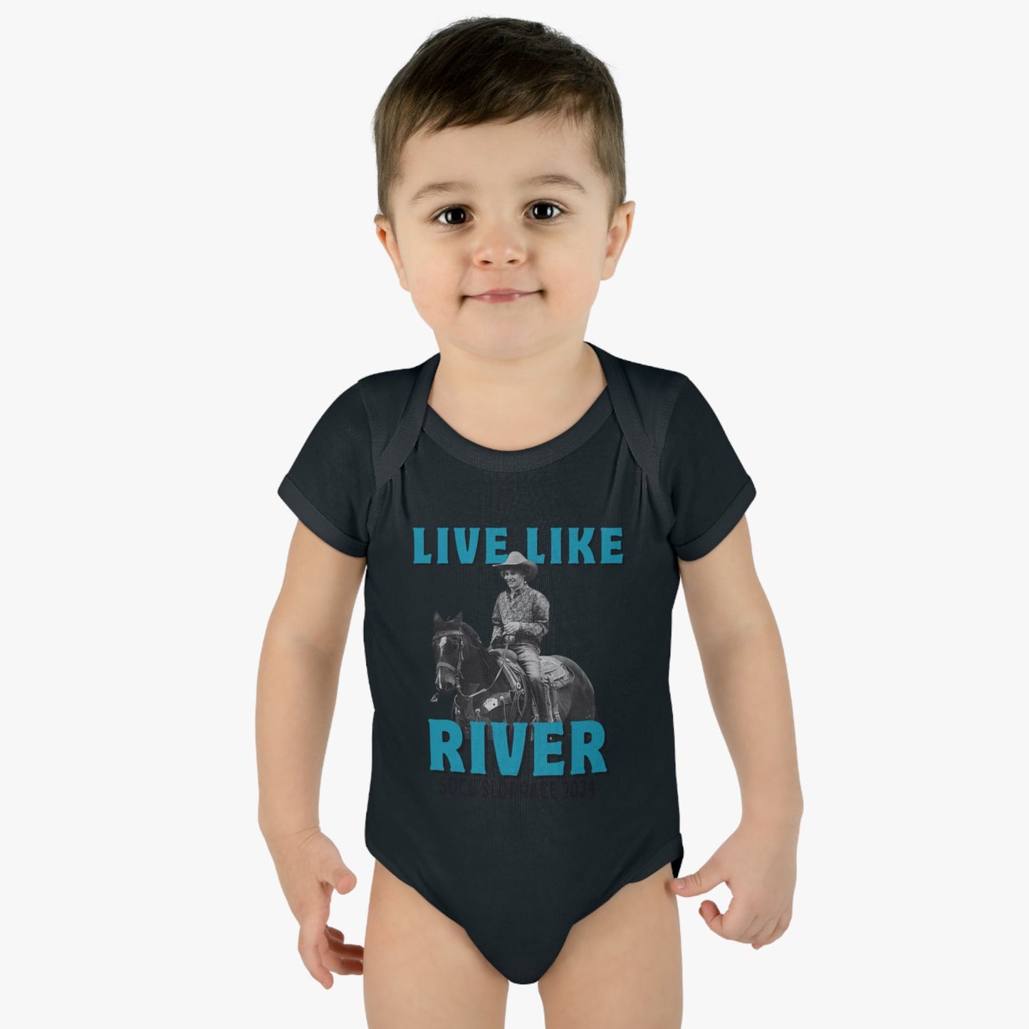 Live Like River Infant Onesie