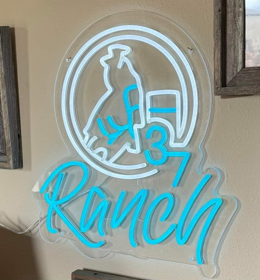 Custom Neon Sign Mockup & Quote Only