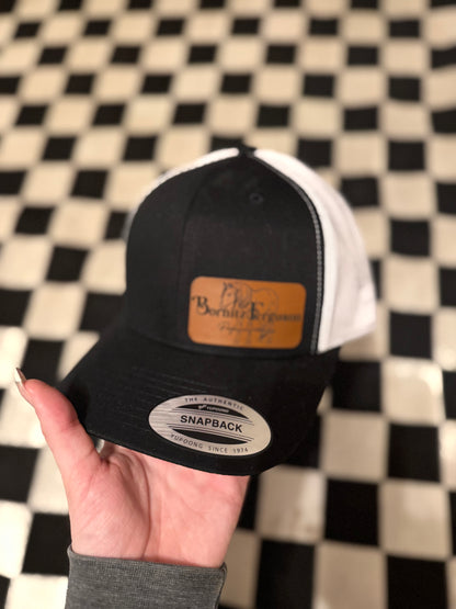 7E Performance Horses Trucker Cap with Leather Patch