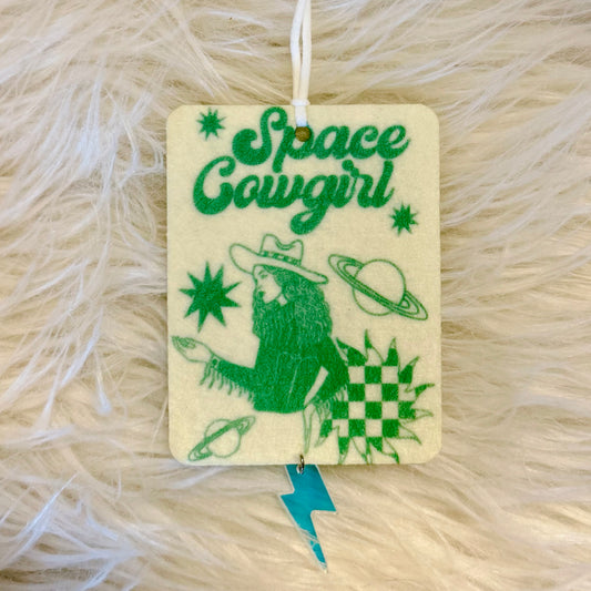 Space Cowgirl Car Feltie