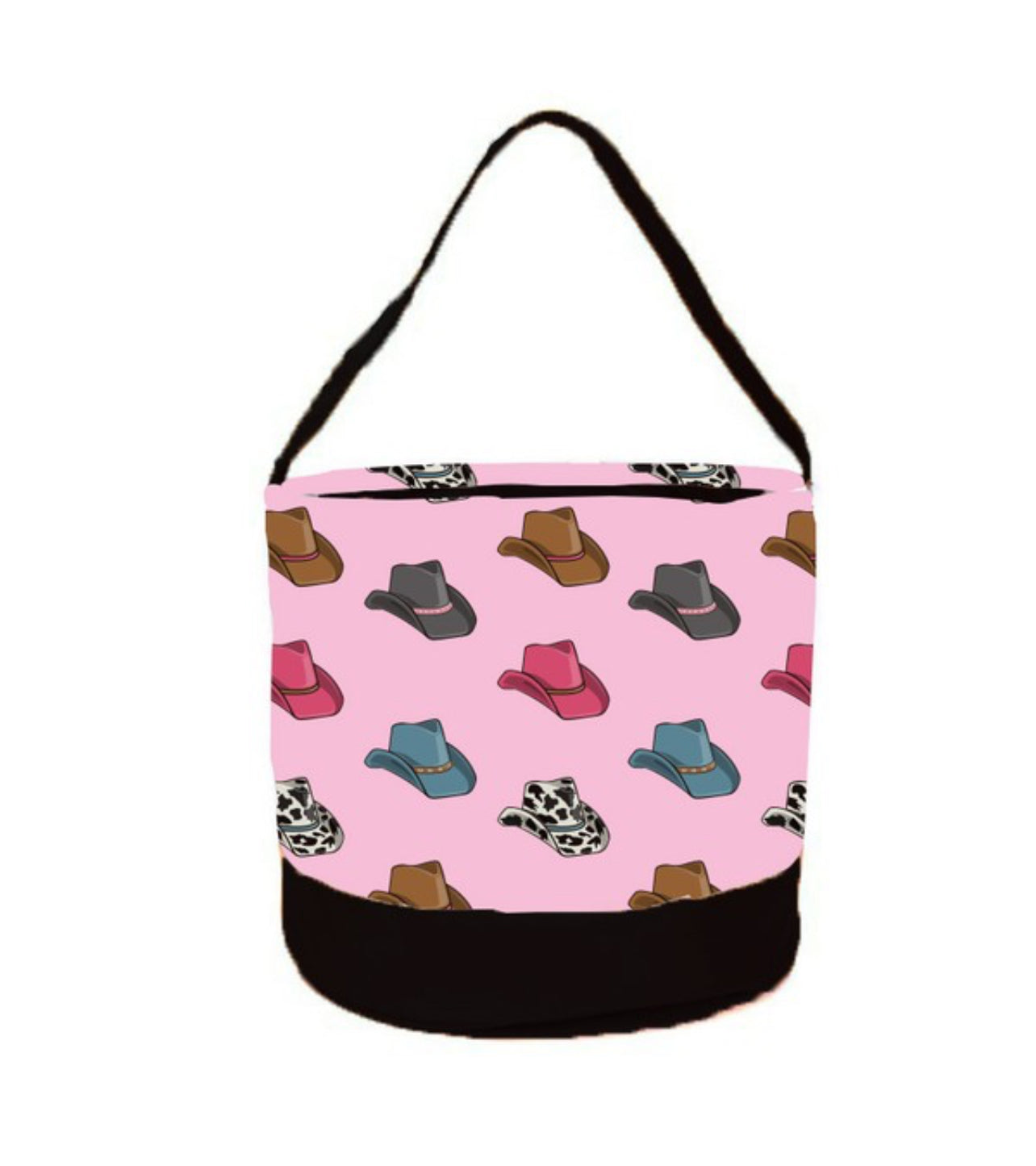 Pink Cowboy Hats Storage Caddy