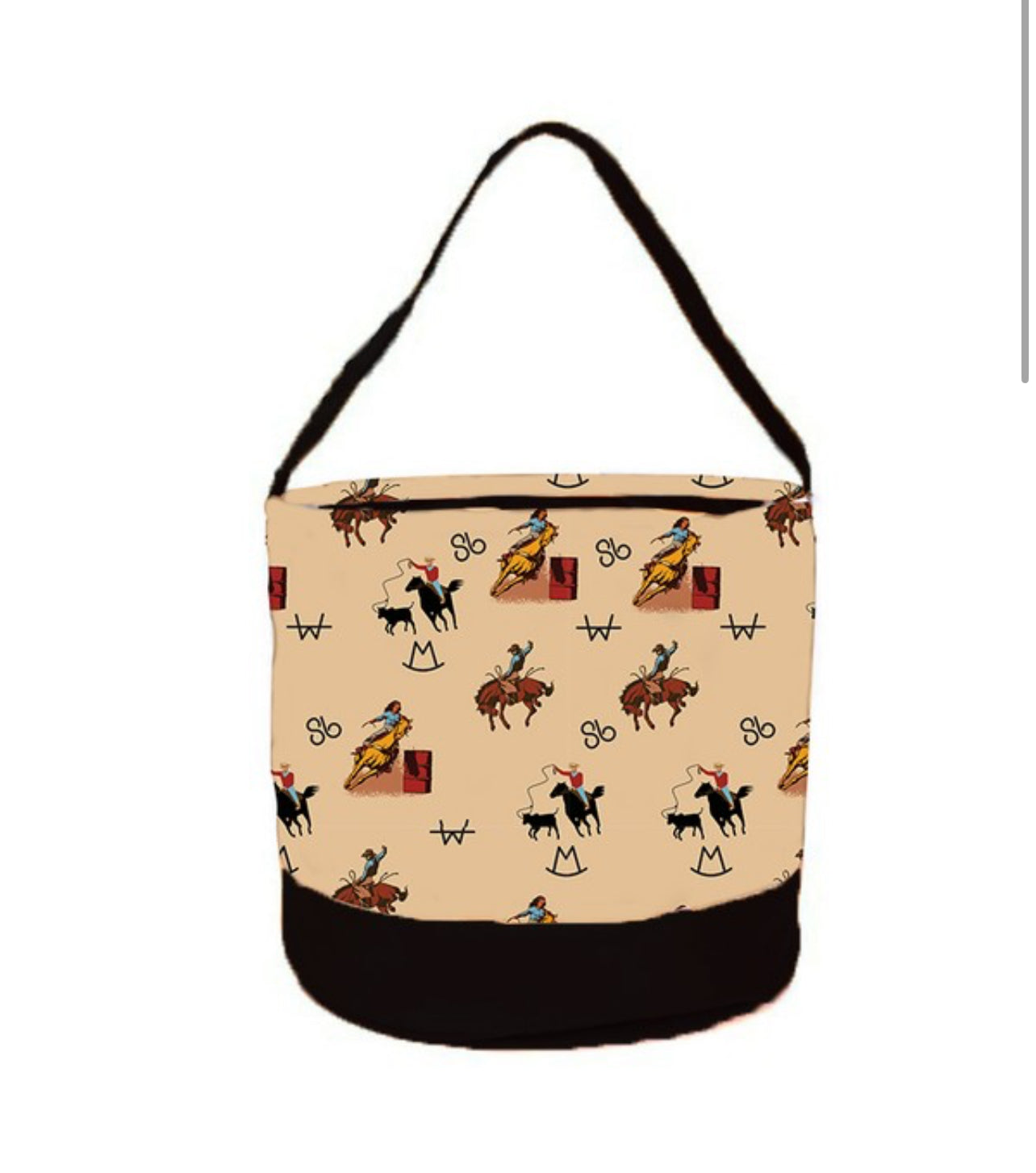 Vintage Cowboy Storage Caddy
