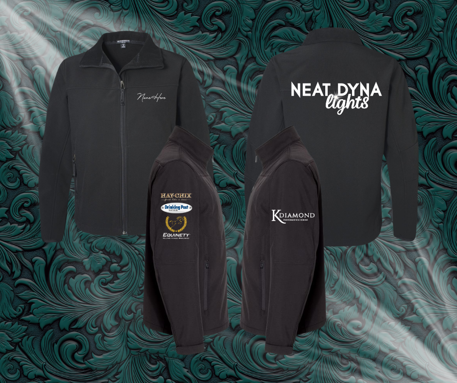 Neat Dyna Lights x K Diamond Performance Horses Soft Shell Jacket