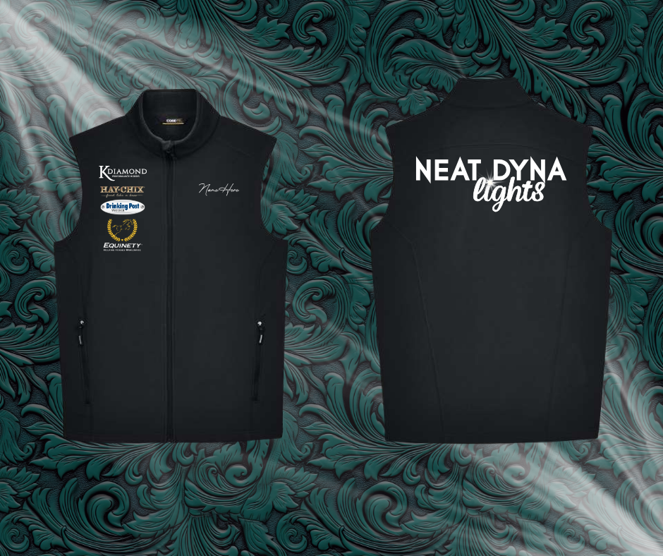 Neat Dyna Lights x K Diamond Performance Horses Soft Shell Vest