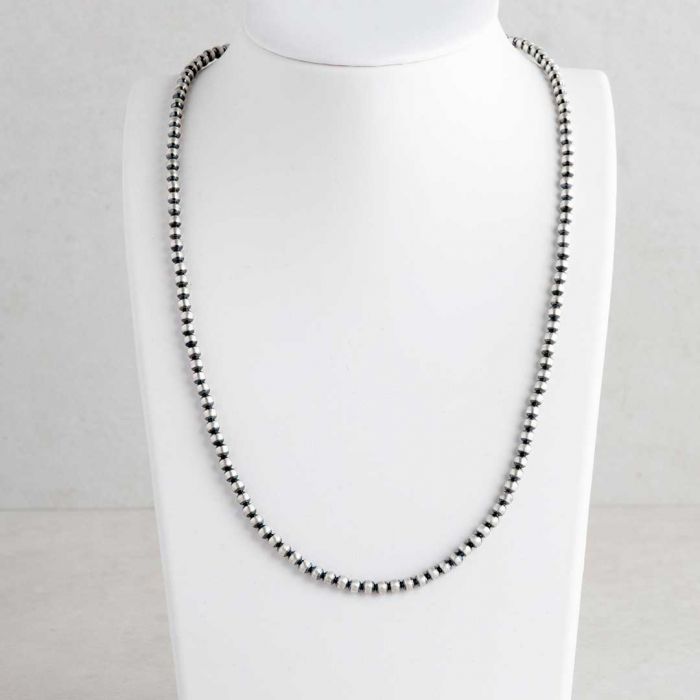 Sterling Silver Oxybead© 5MM 20” Necklace