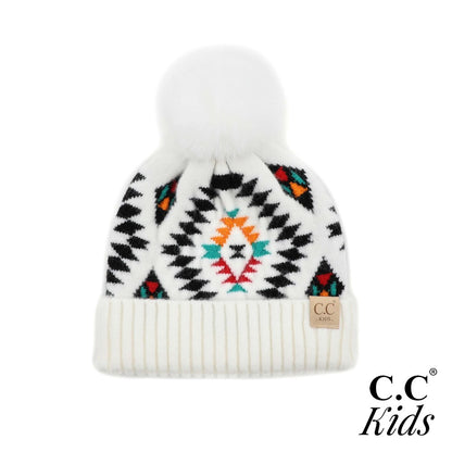 Meant to Be Aztec C.C Beanie